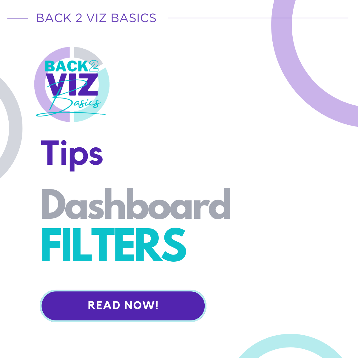 Dashboard FILTERS
