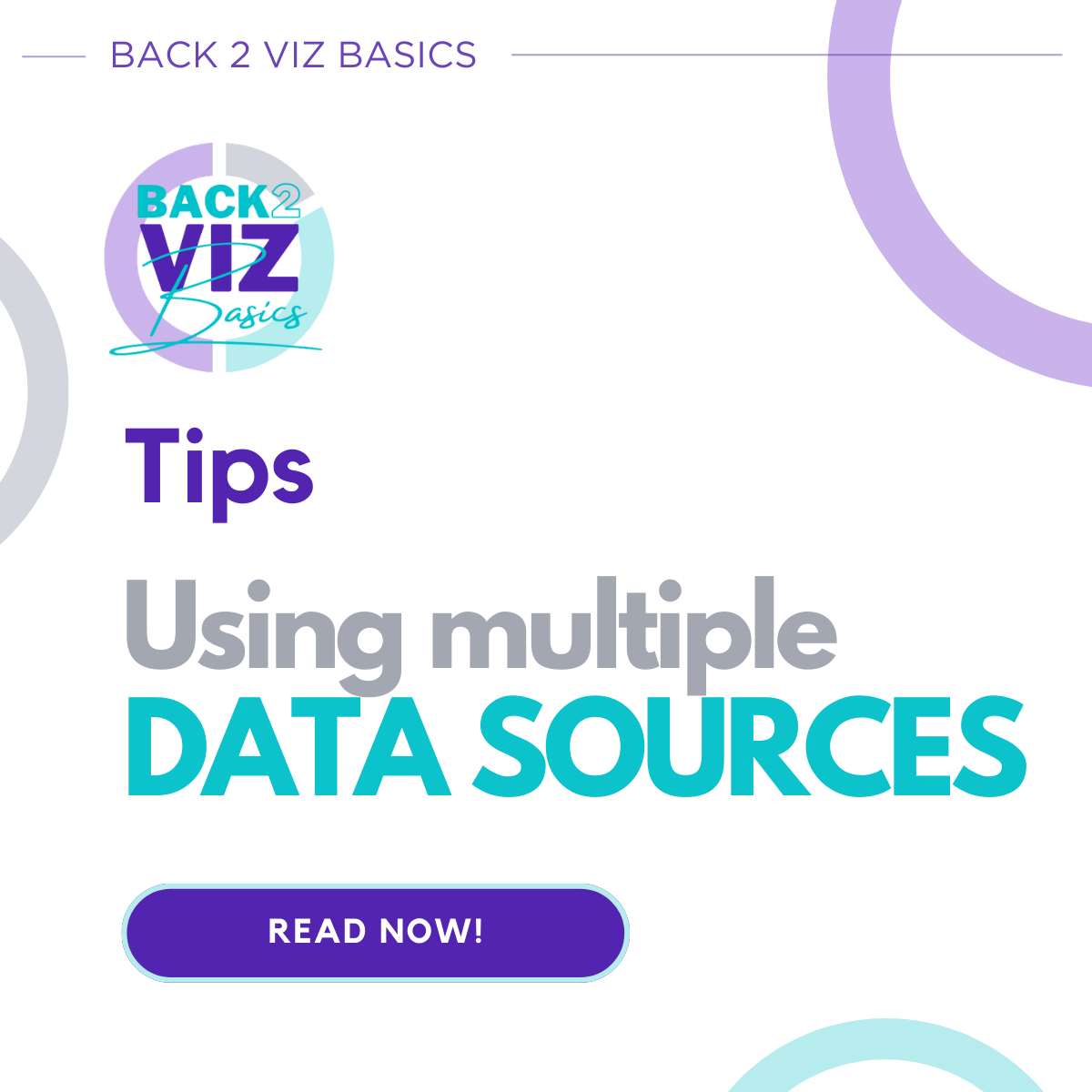 Using multiple DATA SOURCES